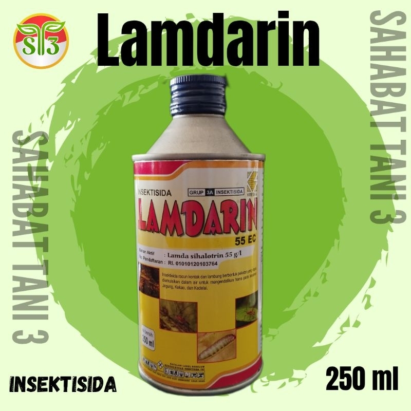LAMDARIN 55EC 250ml | insektisida kontak dan lambung | insektisida kontak | insektisida Lamda Sihalo
