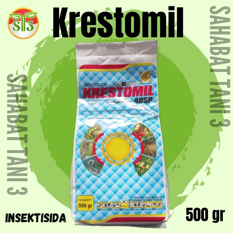 KRESTOMIL 40SP 500gram | Toko Obat Pertanian | Insektisida metomil