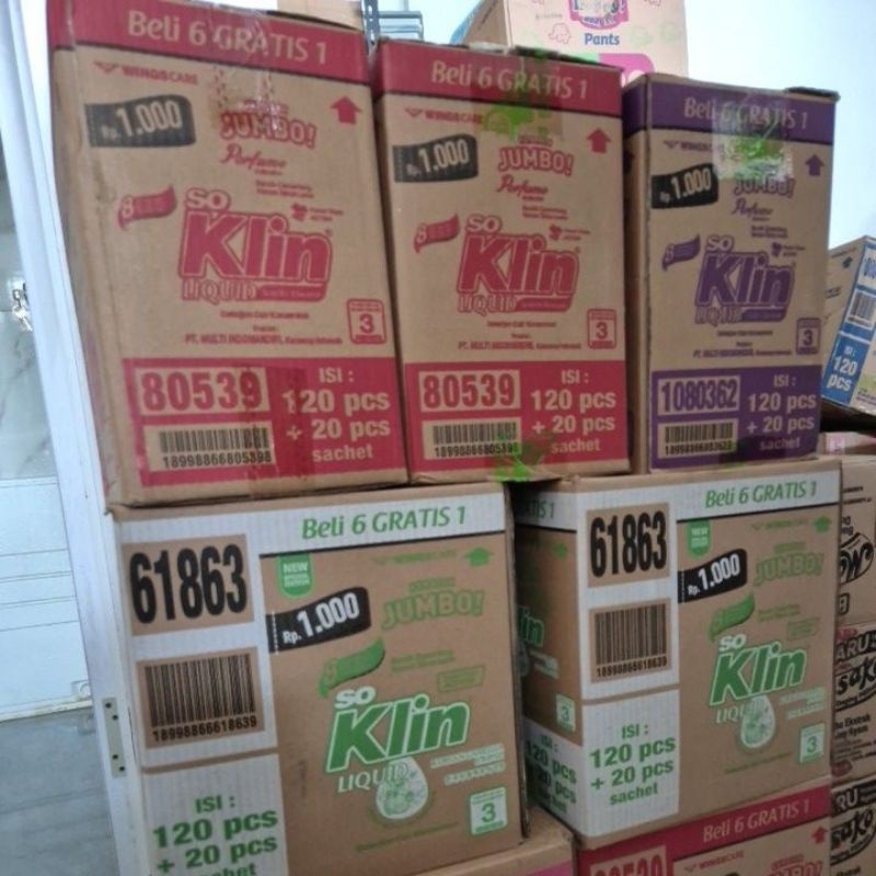 Soklin Liquid Jumbo 1000an 1 Dus