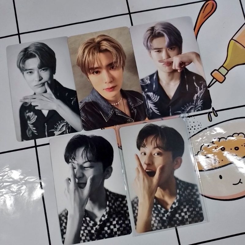 PHOTOCARD MARK JAEHYUN BNW & NON BNW DICON 101 OFFICIAL JAEHYUN DENIM