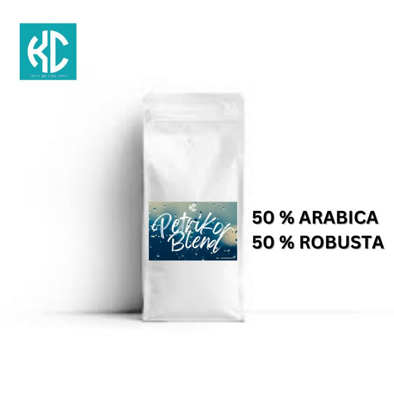

blend 50% arabika : 50 % robusta