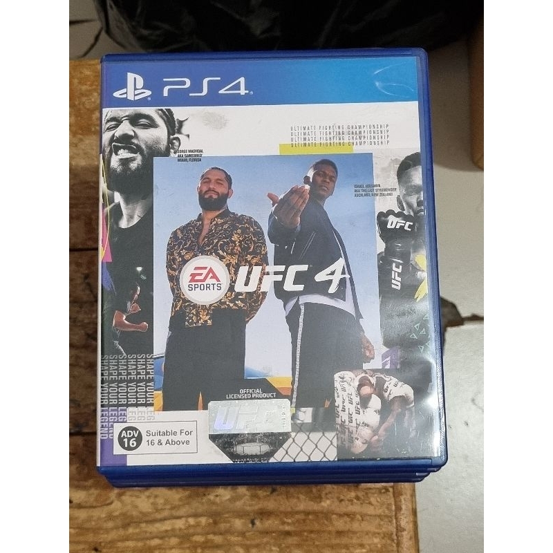 BD PS 4 UFC 4 Reg 3 Second original