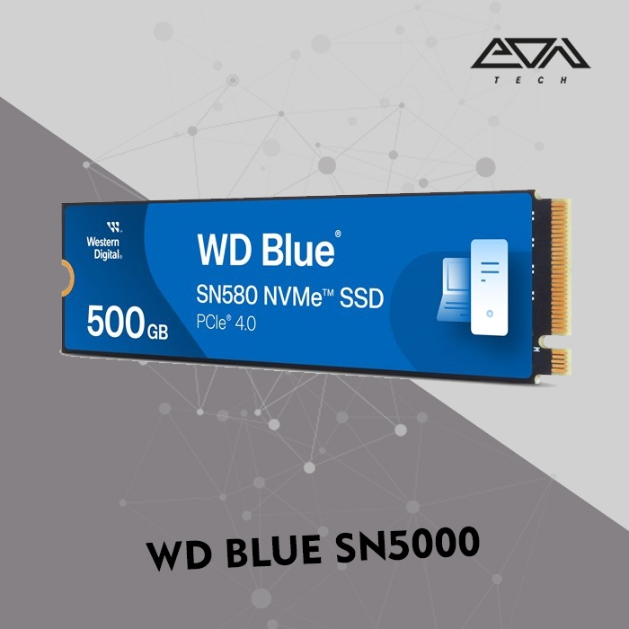 WD BLUE SN5000 500GB/1TB/2TB M.2 NVME 4.0 (5000MB/s) SSD Internal
