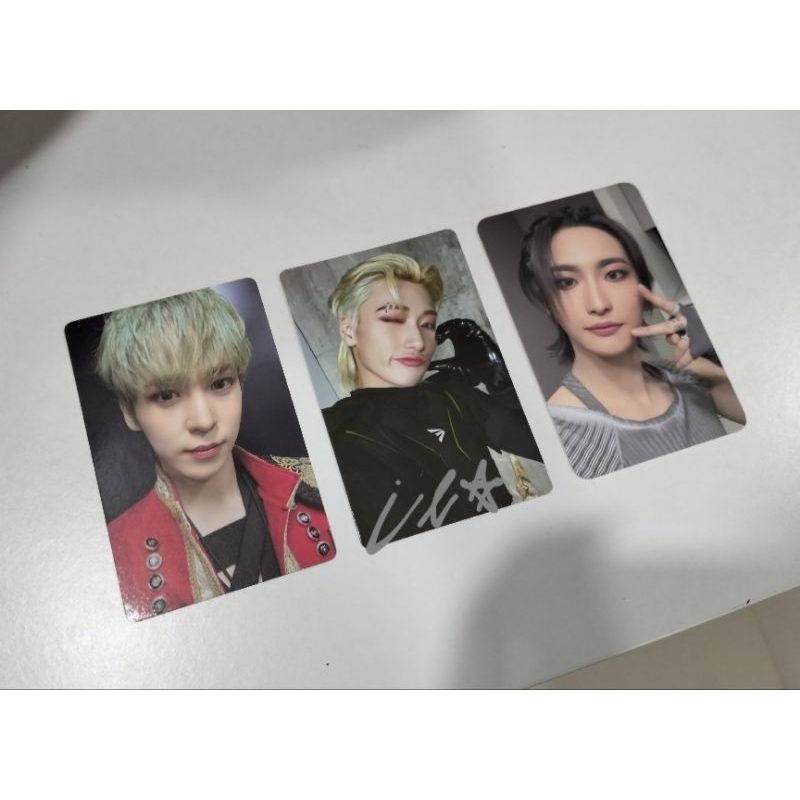 PHOTOCARD SEONGHWA SAN YUNHO ATEEZ OFFICIAL