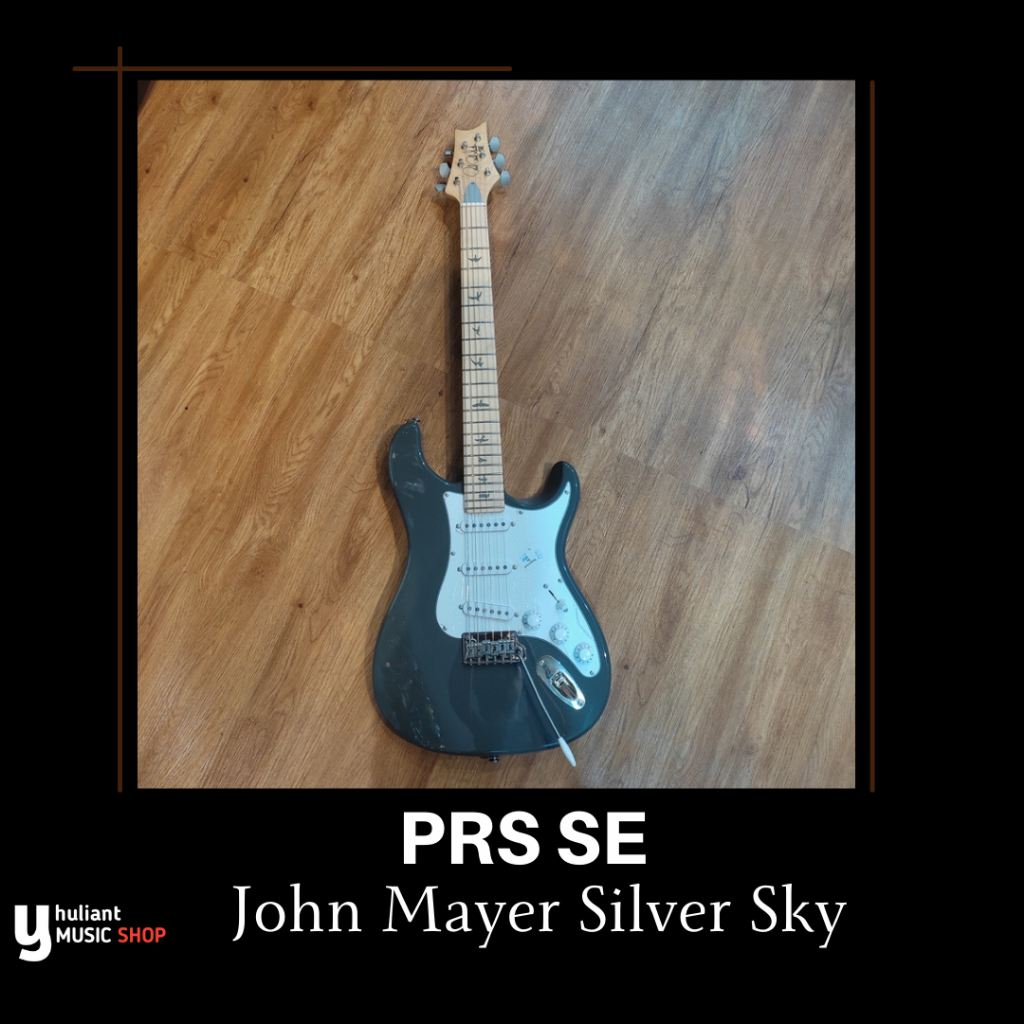 Gitar Elektrik PRS SE Silver Sky John Mayer Original Second Like NEW