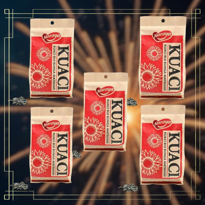 

5pcs kuaci Naraya siap santap UK 12gr