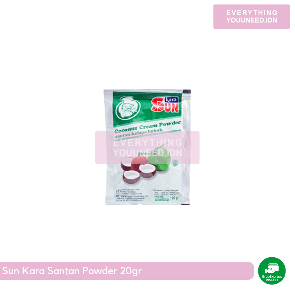 

Sun Kara Santan Kelapa Powder 20gr