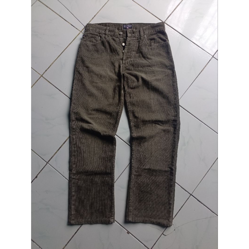 corduroy polo jeans second