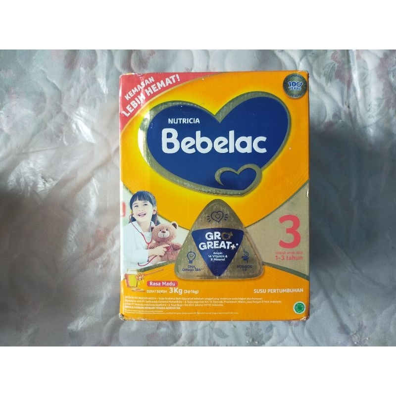 

Bebelac 3+ Madu 3kg