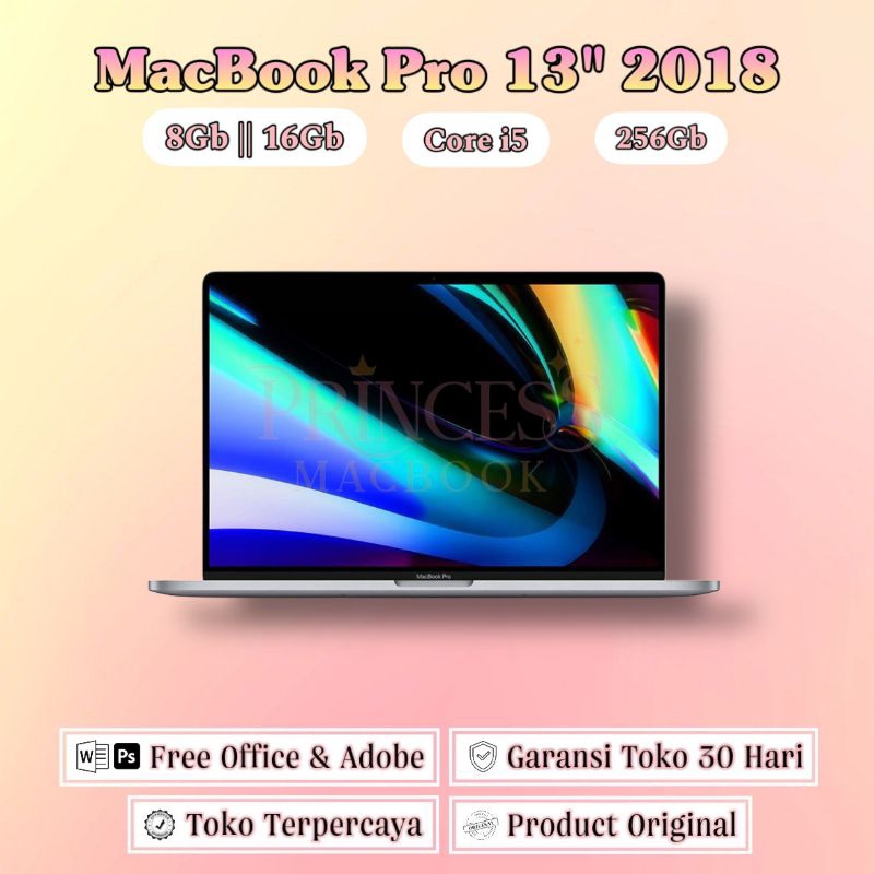 BEST PRICE!! MACBOOK PRO 2018 13 INCH SECOND ORIGINAL!