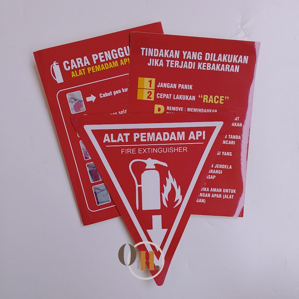 

Stiker Cara Penggunaan APAR - Stiker Tanda APAR - Stiker Chromo