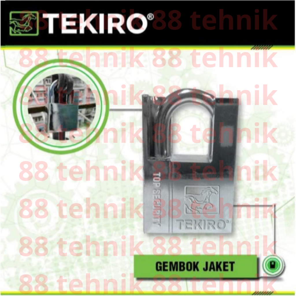 MM263 Gembok Padlock Jacket / GEMBOK TEKIRO Semua Ukuran Original TEKIRO