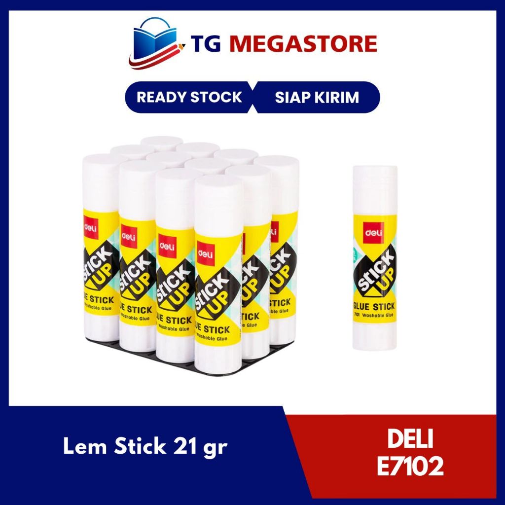 

Lem Stik / Glue Stick Deli Stick Up 21gr - E7102