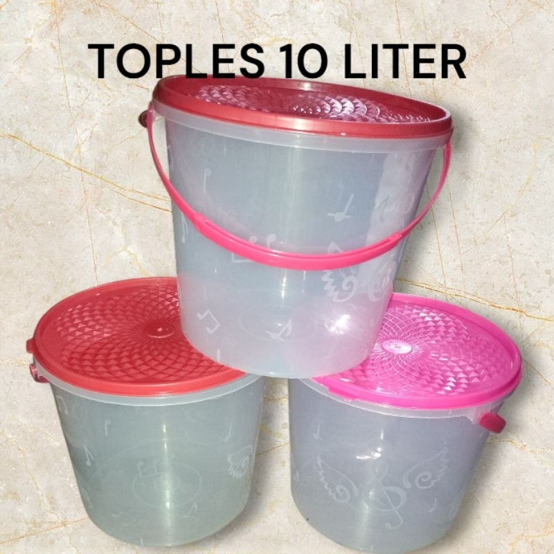 Toples kerupuk plastik /toples serbaguna