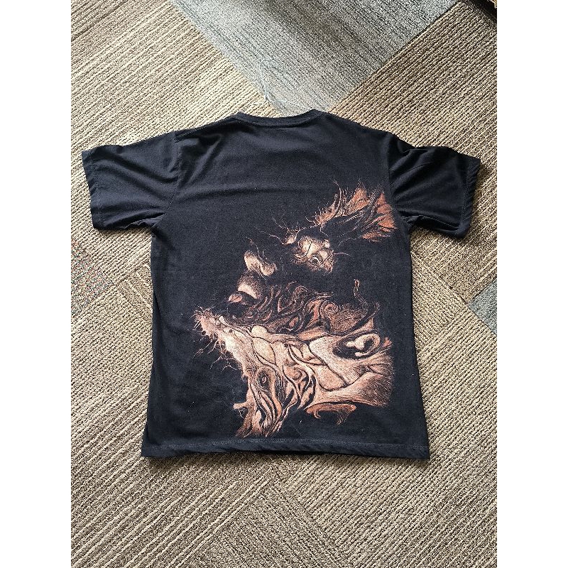 

negative bleach painting