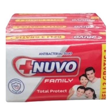 Nuvo Family Sabun Kesehatan Cool Protect (@100g) Isi 3+1