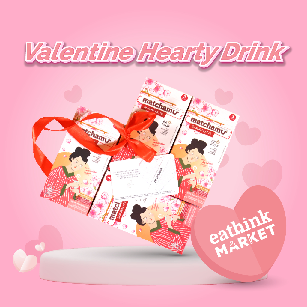 

Valentine Gift Hampers - Kado Valentine Pink Healthy Drink