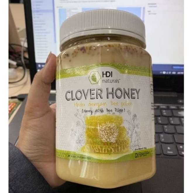 

Madu Clover honey 1kg exp 2026 + sendok kayu