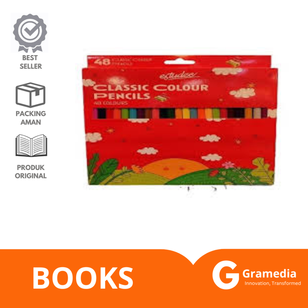 

Gramedia Lampung - ESTUDEE CLASSIC COLOR PENCIL 48 ES-PCL48