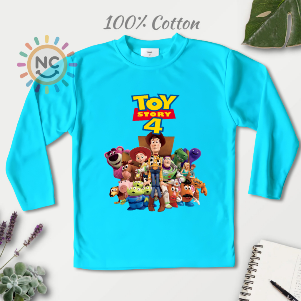 Baju Kaos Anak Toy Story 4 Lengan Panjang