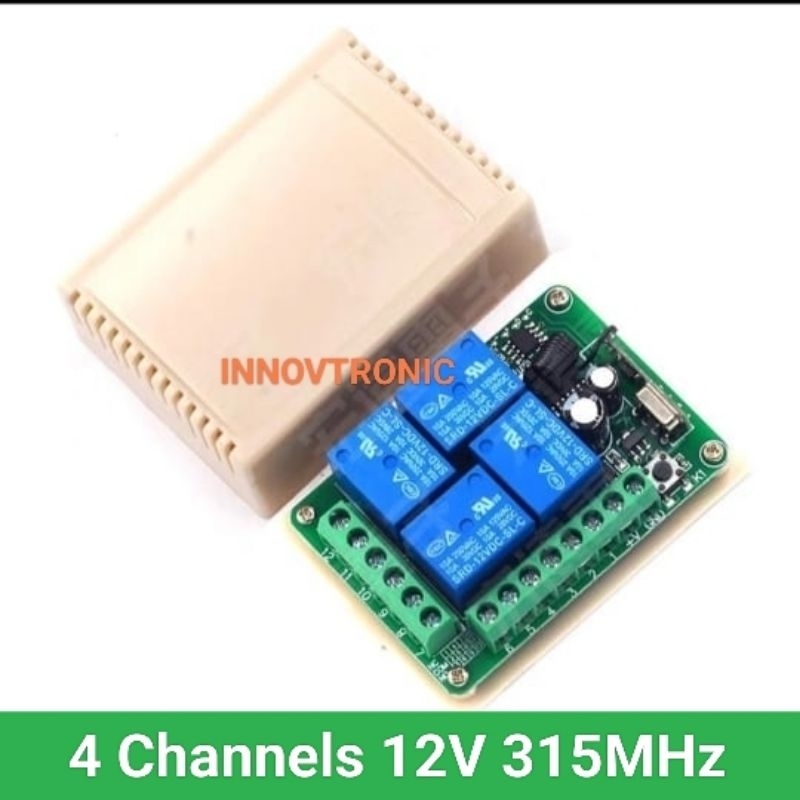 Remote Control Receiver RX 12V 220V 433MHz 433 MHz 315MHz  315 MHz 1 Channel 2 Channels 4 Channels