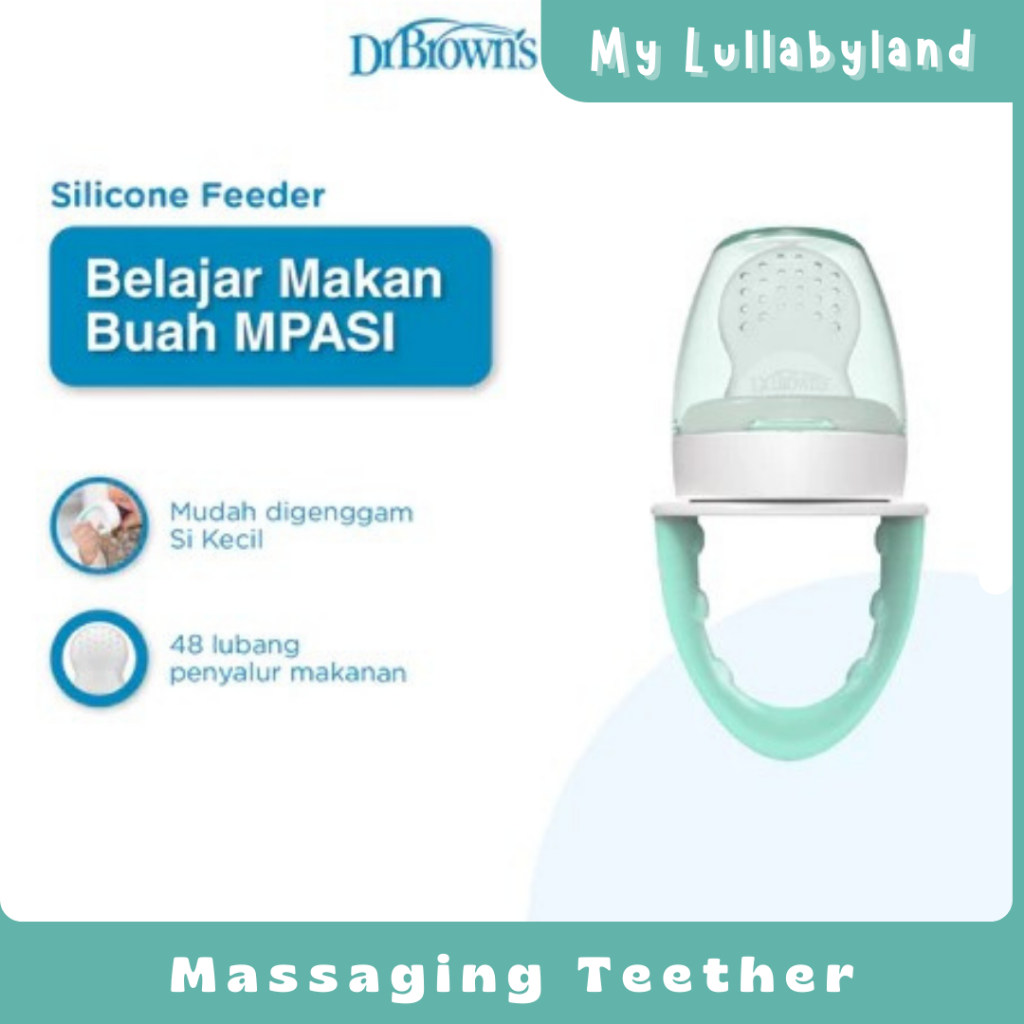 Drbrown Dr Brown's Fresh Firsts Silicone Feeder All Varian | Empeng buah
