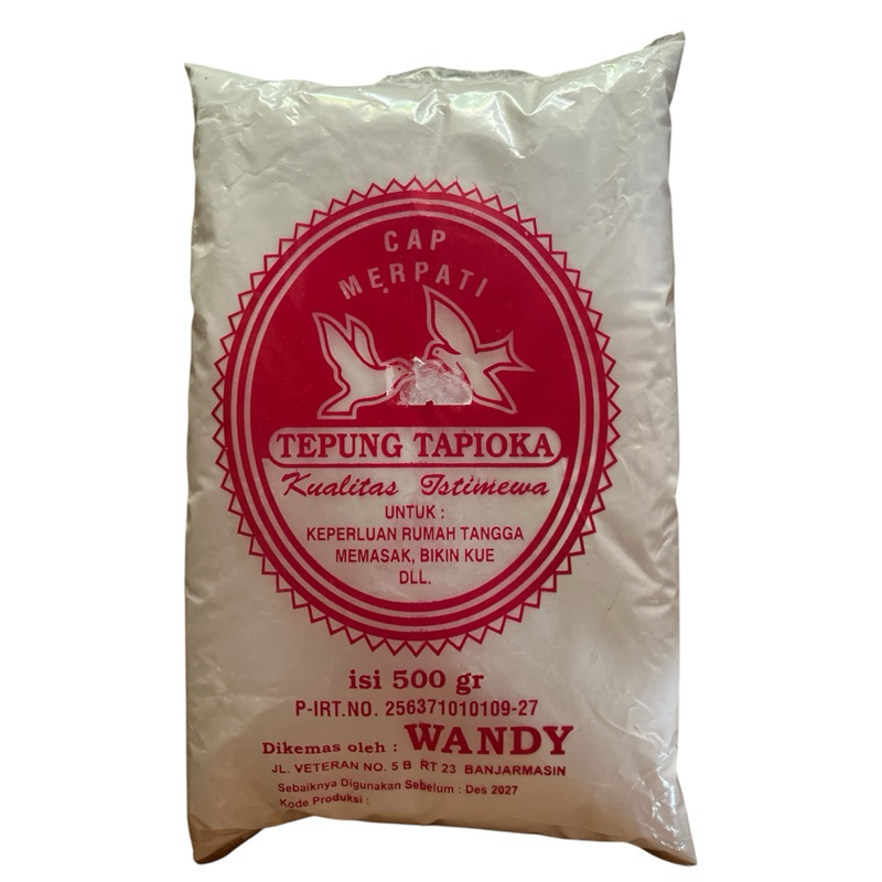 

CAP MERPATI TEPUNG TAPIOKA 500g
