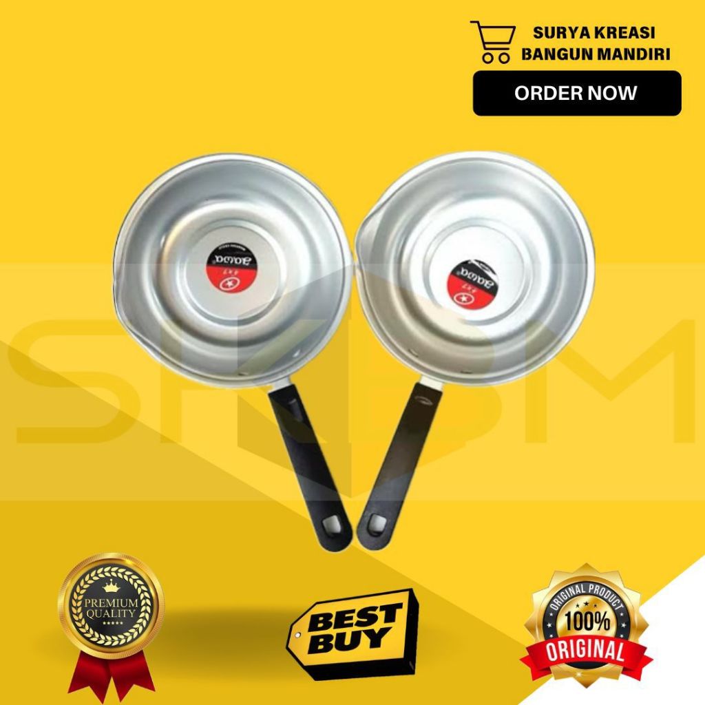 PANCI FITRI 18 CM MASPION (BESAR) - PANCI LOGAM JAWA - PANCI REBUS INDOMIE