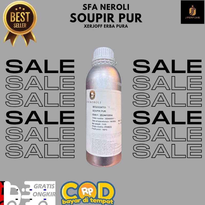 SOUPIR PUR Bibit parfume murni by Sfa Neroli repack 100ml