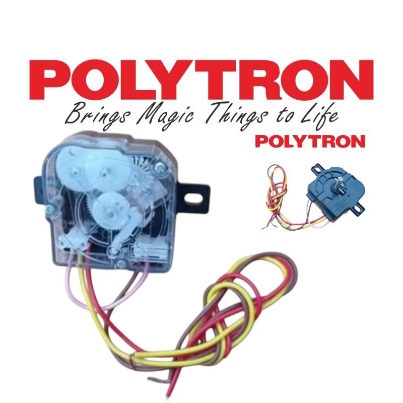 TIMER PENCUCI MESIN CUCI POLYTRON 7 KG 9 KG 12 KG  TIMER WASH MESIN CUCI POLYTRON 2 TABUNG