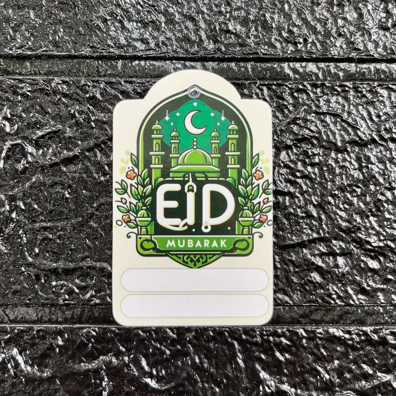 

Hang Tag Idul Fitri Size 5x8cm Kode IFTH 59