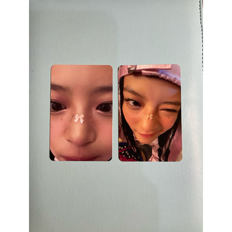 Official Photocard NewJeans Season Greetings 2025 Hanni zoom Hanni wink
