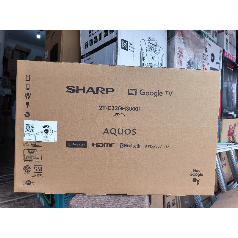 LED tv Sharp 32GH / LED TV Sharp 32 inc android google tv