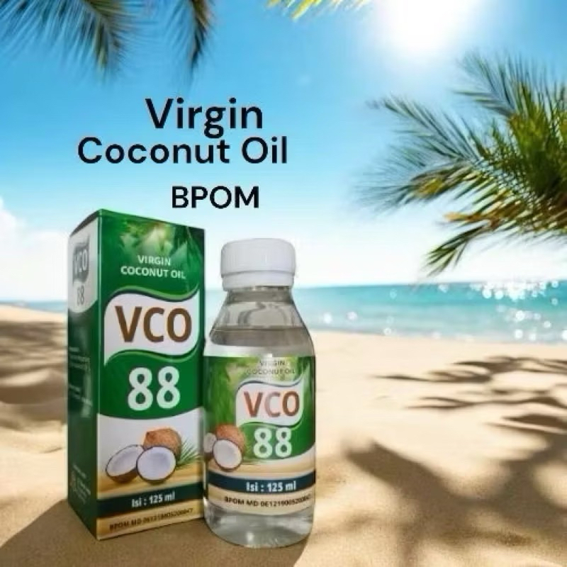 

(COD) Minyak VCO BPOM 125 ml | Virgin Coconut Oil Asli Dari Tetesan Pertama Buah Kelapa Biasa Di Minum