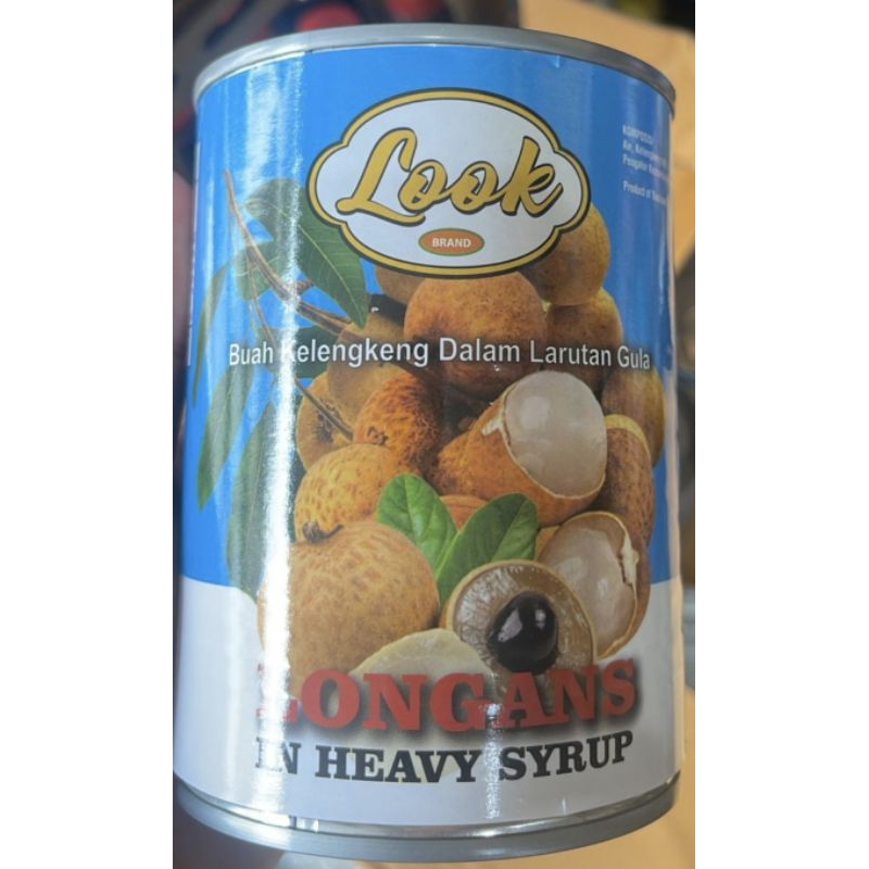 

longan in syrup look lengkeng kelengkeng kaleng thailand thai