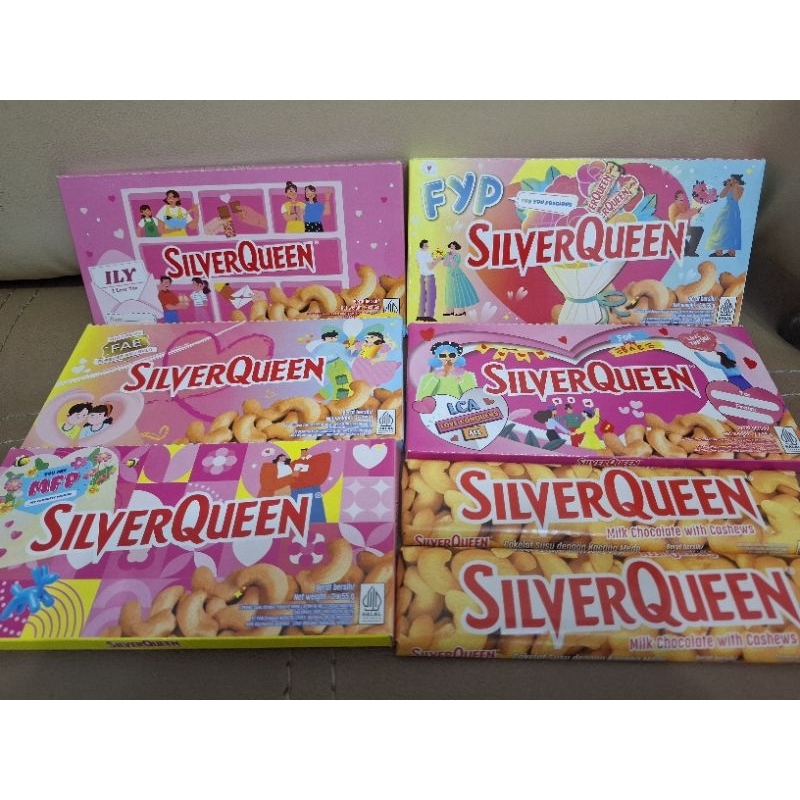

10 Pcs SilverQueen 55 Gram Expired 2026 Edisi Spesial