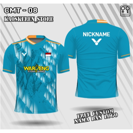 jersey badminton indonesia master 2025 kaos badminton china master baju bulu tangkis victor kaos bad