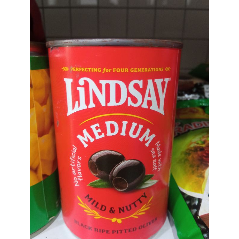 

LINDSAY Zaitun Kaleng Ukuran Medium 170 g