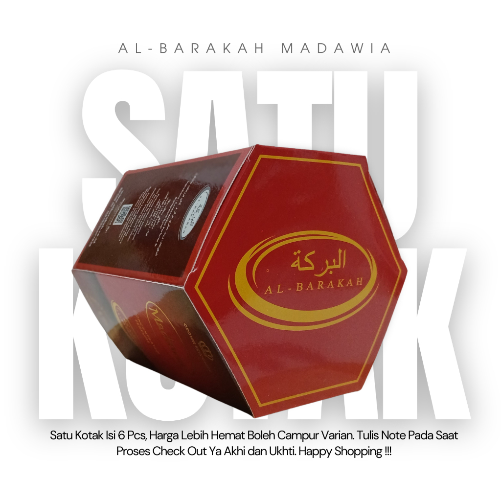 ALBARAKAH Parfum Sholat Non Alkohol Terbaik MADAWIA 1 BOX