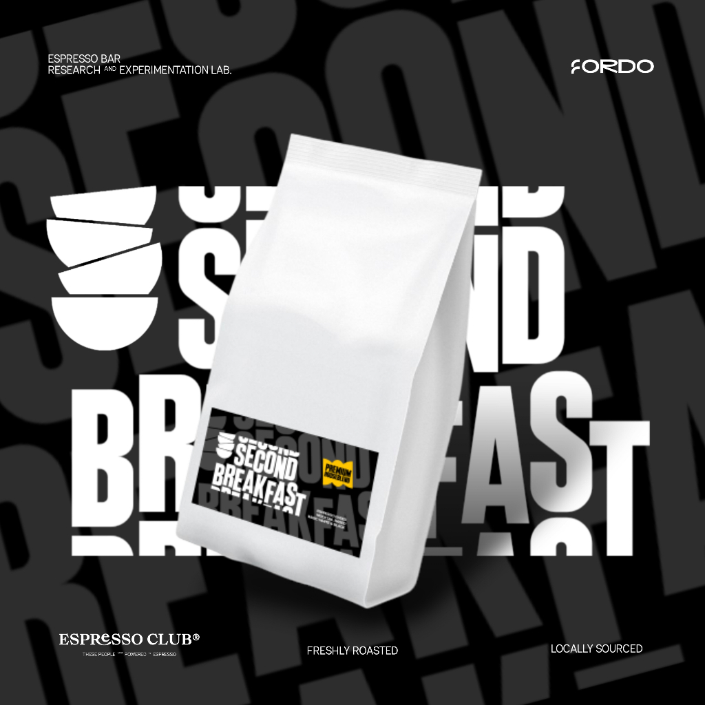 

Second Breakfast - Reguler Housblend - Esspreso Base For Basic Black - Basic White & Mocktail Based
