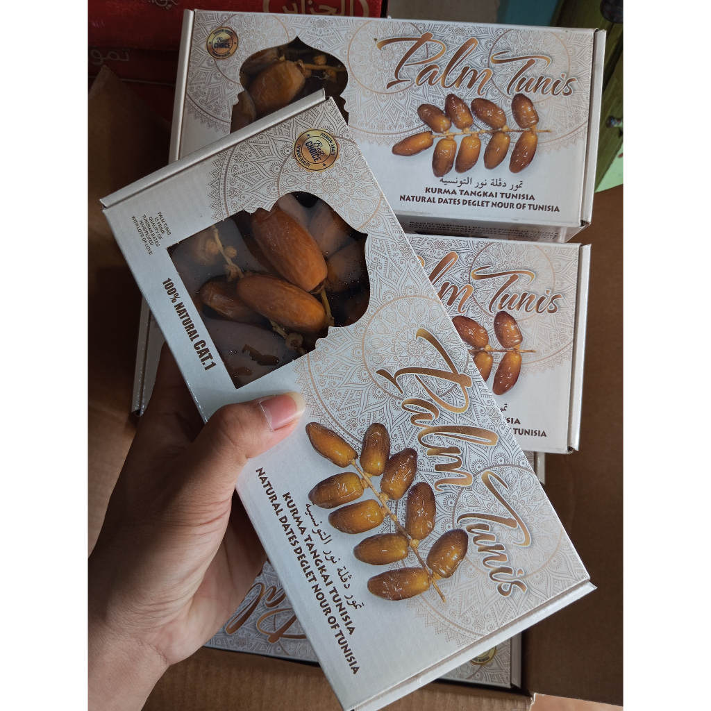 

kurma PALM TUNIS original tunisia Tangkai 100% EXP NEW