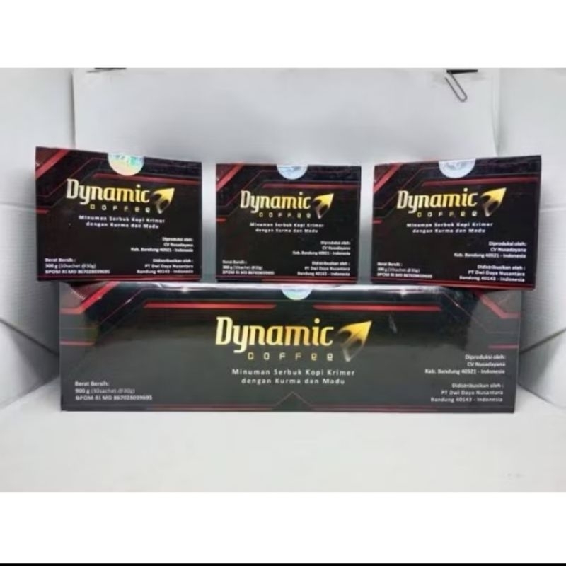 

Kopi Dynamic 1 box untuk kebugaran pria dan wanita