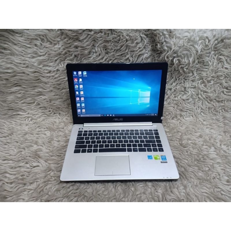 Laptop Asus A451L Ram 4gb SSD 256gb core i5 gen4 Double VGA Siap pakai