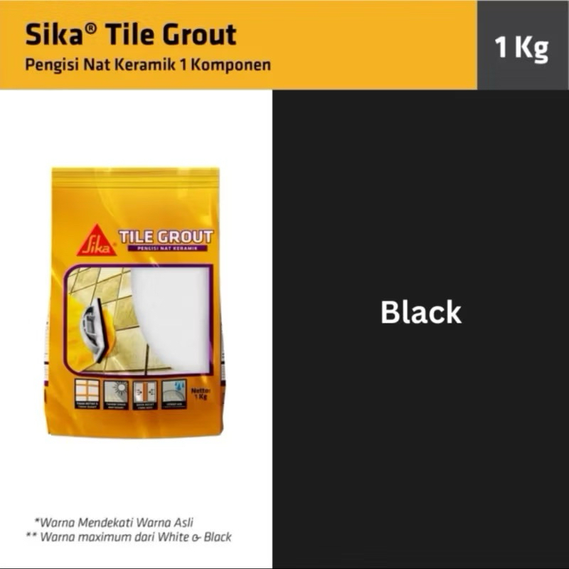 SIKA TILE GROUT PENGISI NAT 1 KG / SEMEN NAT / SIKA TILE GROUT