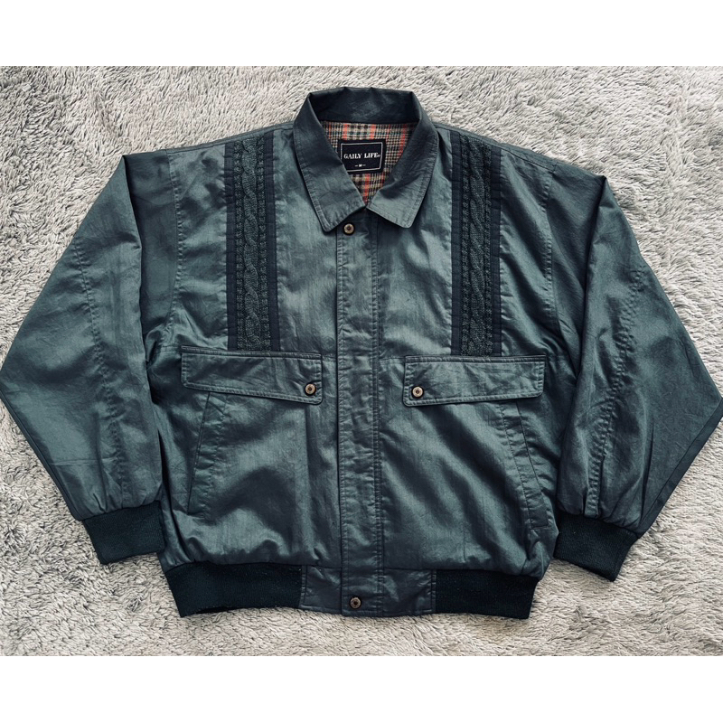 Vintage Jacket / Retro Jacket / Harrington Jacket