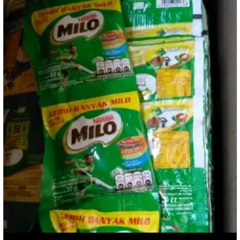 

Milo renteng 22gram isi 10 pc