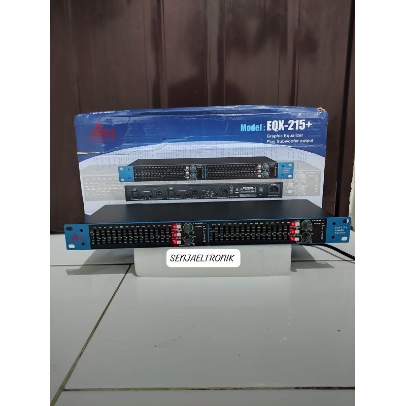 equalizer dbx eqx215 / eqx 215 / eqx-215 + subwoofer