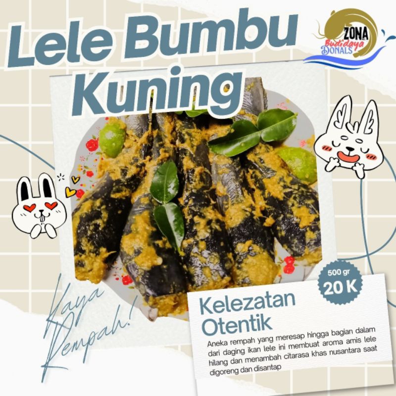 

Lele Bumbu Kuning 1000gr