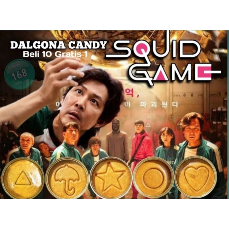 

DALGONA candy SQUid game GROSIR