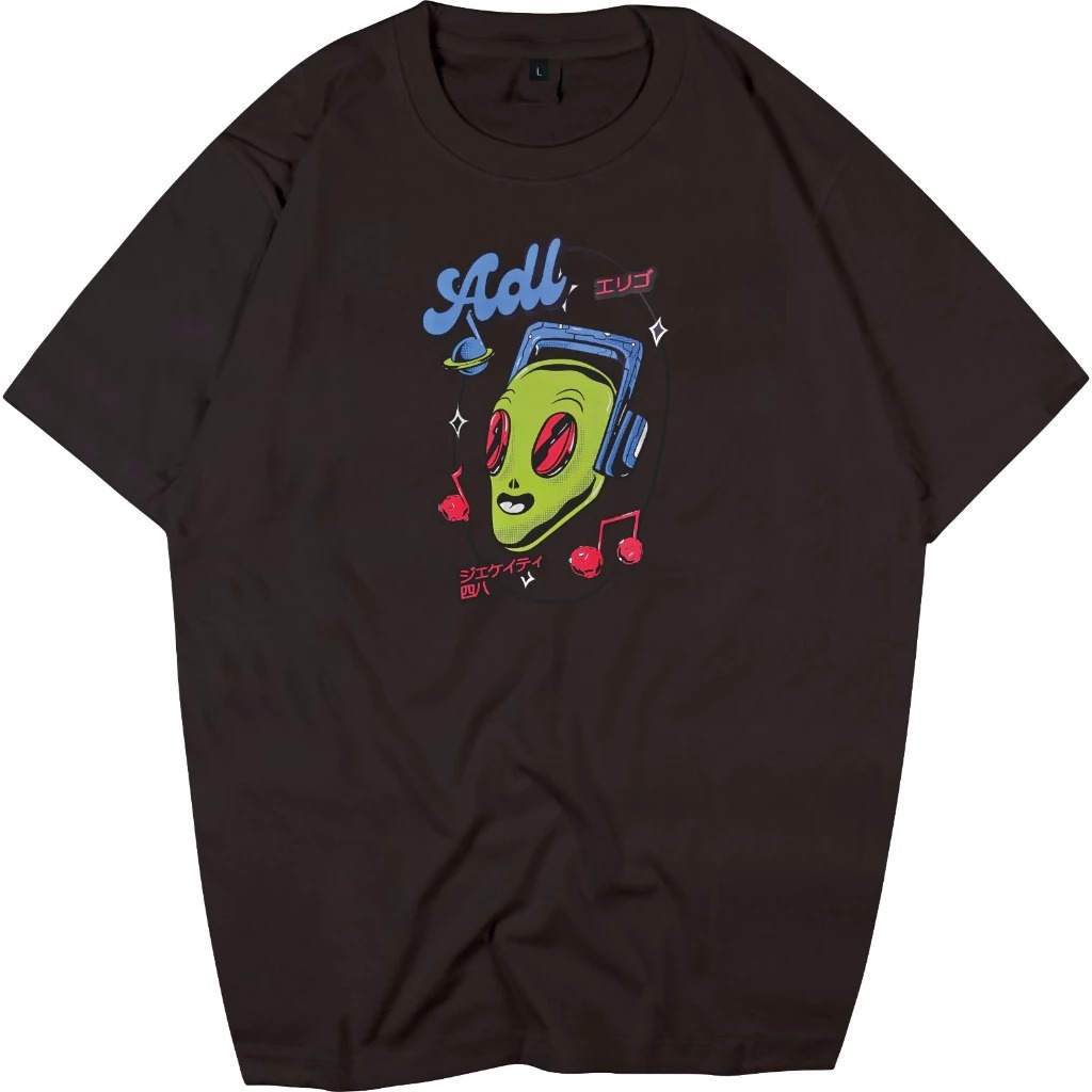 T-shirt Baju Kaos Emoji Adel Series T-Shirt | JKT48 Adel | Kaos Distro Pria Wanita